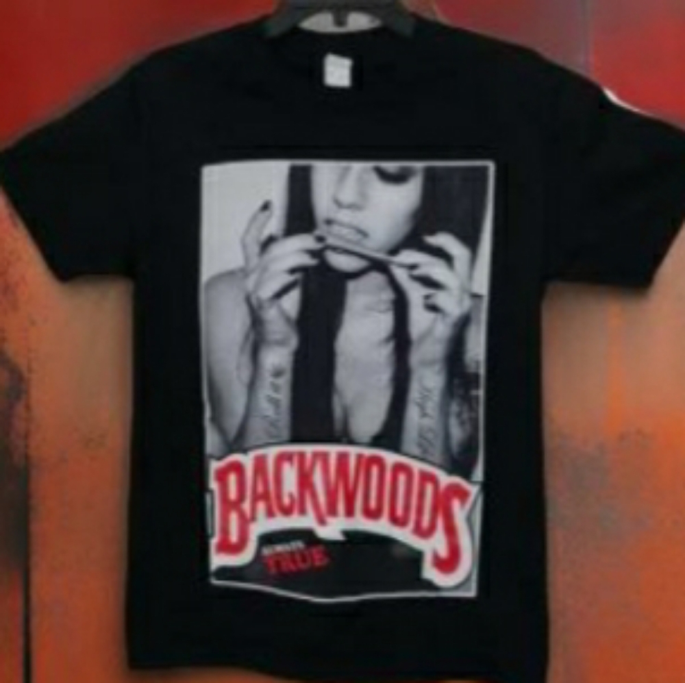 Backwoods blunt girl shirth
